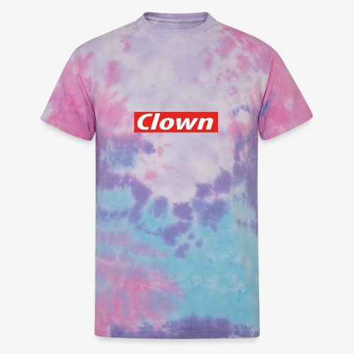 Clown box logo - Unisex Tie Dye T-Shirt