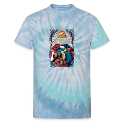 Laundry Mountain Champion Tee | Still Undefeated - Unisex Tie Dye T-Shirt