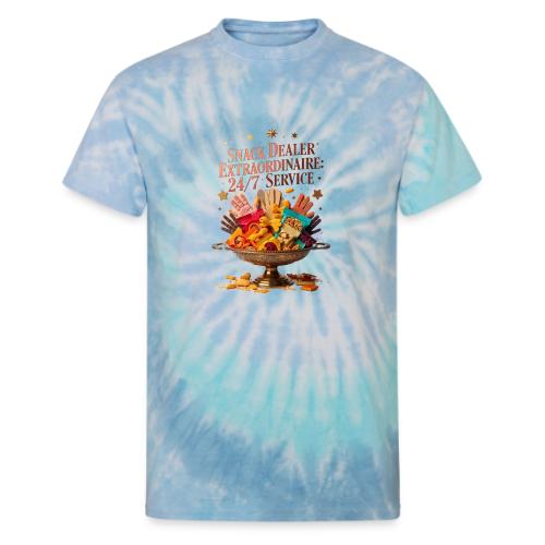 Snack Dealer Extraordinaire Tee, Mum Gift - Unisex Tie Dye T-Shirt