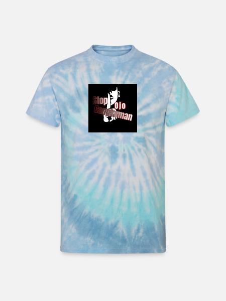 Stop Cangkeman Poster - Unisex Tie Dye T-Shirt - blue lagoon