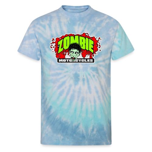 ZMpunk Front and Back - Unisex Tie Dye T-Shirt