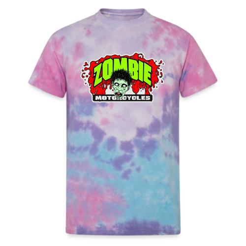 ZMpunk Front and Back - Unisex Tie Dye T-Shirt