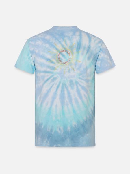 Sunshine - Unisex Tie Dye T-Shirt - blue lagoon