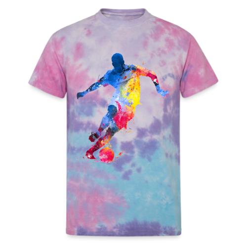 Soccer: Splash Kick - Unisex Tie Dye T-Shirt