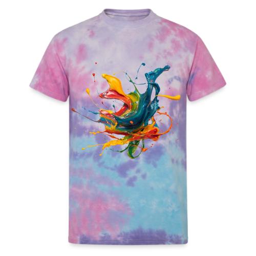Chromatic Flow - Unisex Tie Dye T-Shirt