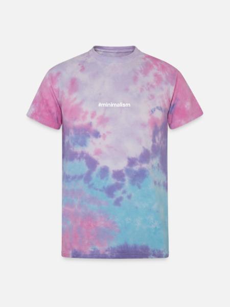 MINIMALISM - Unisex Tie Dye T-Shirt - cotton candy
