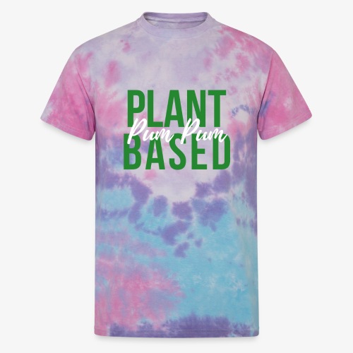 PlantBasedPumPum - Unisex Tie Dye T-Shirt