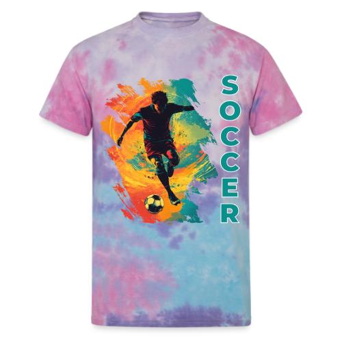 Soccer Hero Mode - Unisex Tie Dye T-Shirt