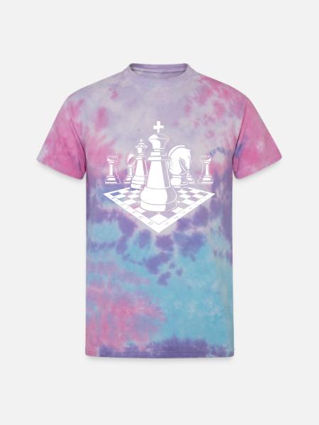 Chess - Unisex Tie Dye T-Shirt - cotton candy