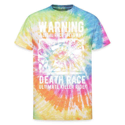 Motorcycle Death Race - Unisex Tie Dye T-Shirt