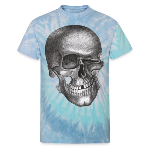 twinkle skull - Unisex Tie Dye T-Shirt