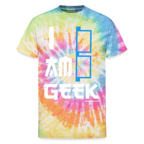 iamGEEK Retro Future - Unisex Tie Dye T-Shirt