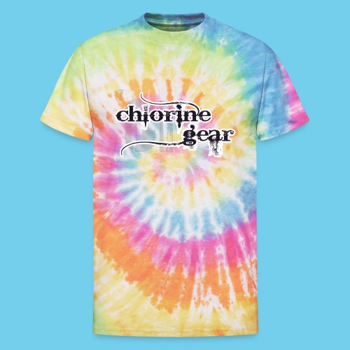 Chlorine Gear Textual stacked Periodic backdrop - Unisex Tie Dye T-Shirt