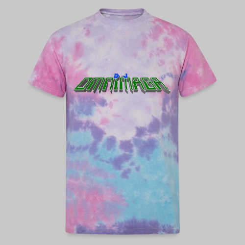 DJ Omnimaga Logo - Unisex Tie Dye T-Shirt