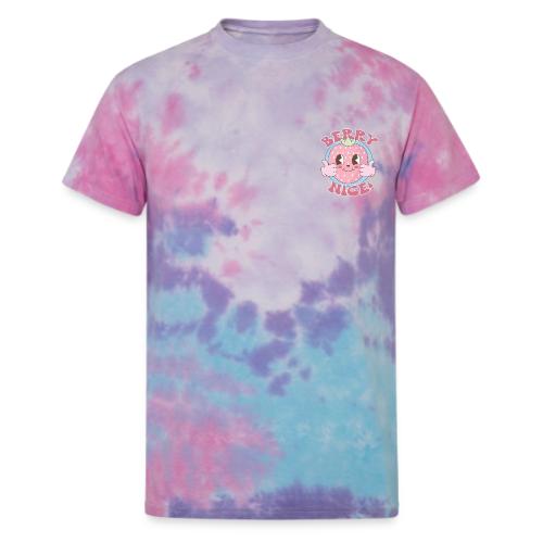 Berry Nice! Cute Strawberry Thumbs Up - Unisex Tie Dye T-Shirt