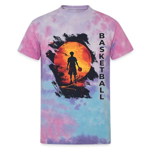 Basketball Blaze - Unisex Tie Dye T-Shirt