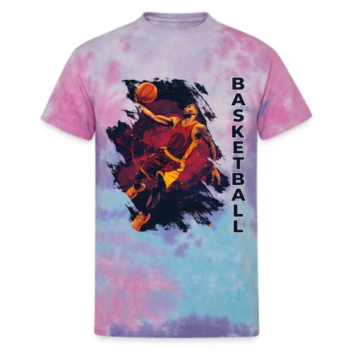 Basketball Charge - Unisex Tie Dye T-Shirt