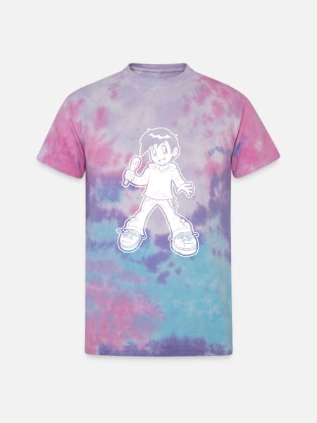 Choir Singing - Unisex Tie Dye T-Shirt - cotton candy