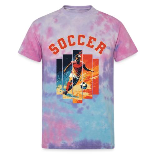Soccer Spirit - Unisex Tie Dye T-Shirt