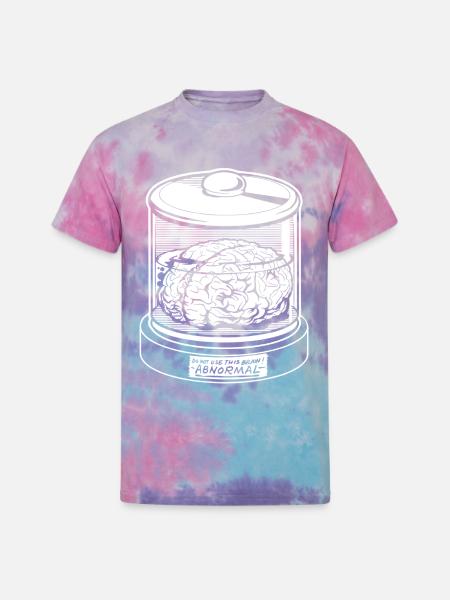 Abby Normal - Unisex Tie Dye T-Shirt - cotton candy