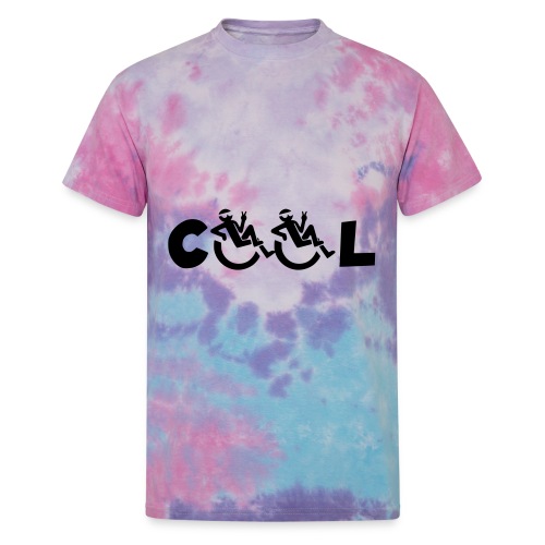Cool wheelchair user * - Unisex Tie Dye T-Shirt
