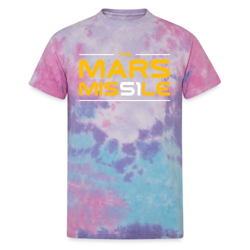 The Mars Missile - Unisex Tie Dye T-Shirt