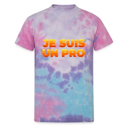 Je suis un pro - Unisex Tie Dye T-Shirt