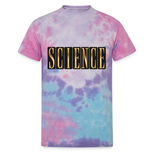 Science: Think. Test. Repeat. - Unisex Tie Dye T-Shirt