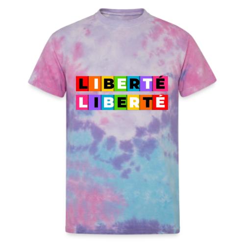 Freedom in colour - Unisex Tie Dye T-Shirt