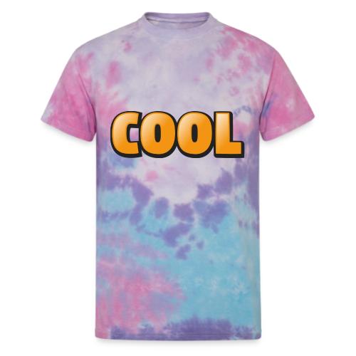 Cool 3D Word Design – Bold Chill Style - Unisex Tie Dye T-Shirt