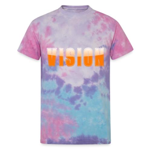 Vision Word Design - Unisex Tie Dye T-Shirt