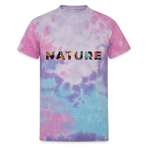 Nature in Every Letter - Unisex Tie Dye T-Shirt