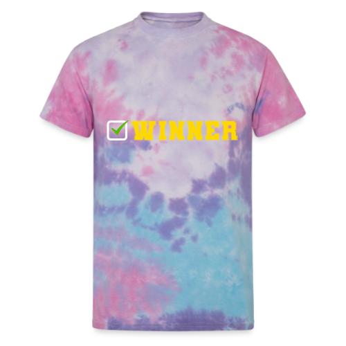Crowned to Win - Unisex Tie Dye T-Shirt