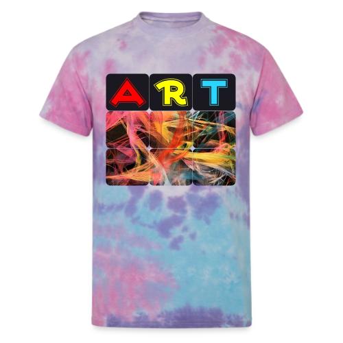 Chaotic Threads of Art - Unisex Tie Dye T-Shirt