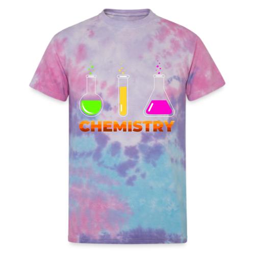 Chemistry: Elements in Motion - Unisex Tie Dye T-Shirt
