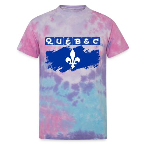 Québec la Belle province - Unisex Tie Dye T-Shirt