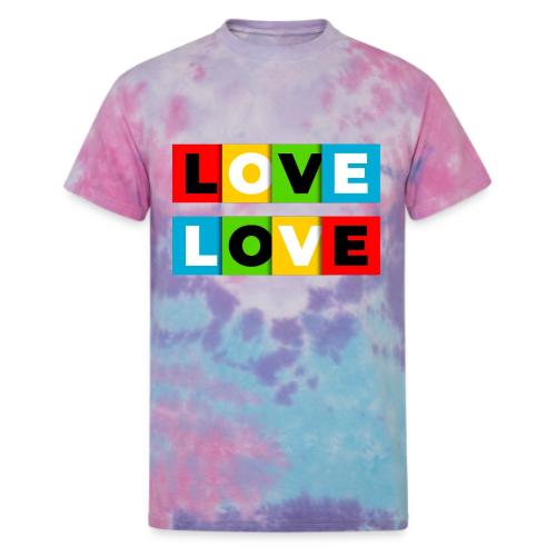 Love in Color - Unisex Tie Dye T-Shirt
