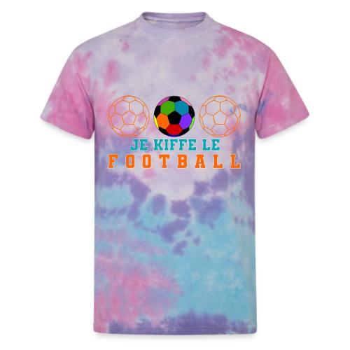 I love football - Unisex Tie Dye T-Shirt