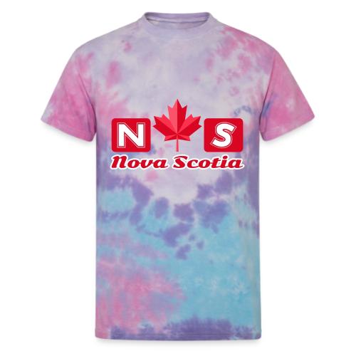 Nova Scotia, province of Canada - Unisex Tie Dye T-Shirt