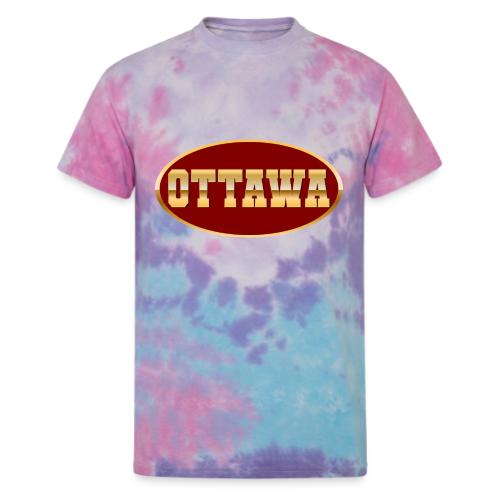 Golden Pulse – Ottawa - Unisex Tie Dye T-Shirt