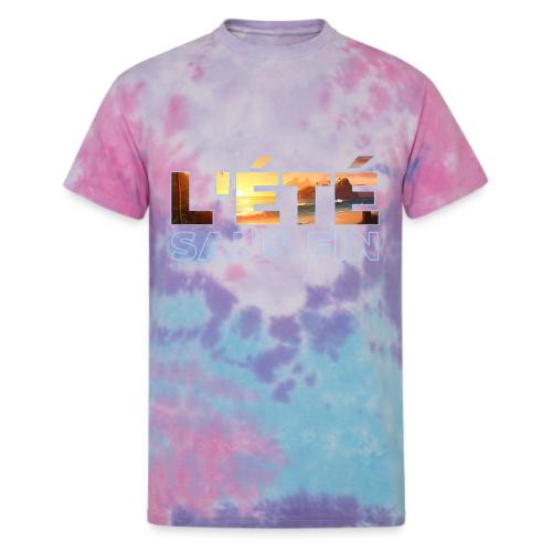 Golden Summer Atmosphere - Unisex Tie Dye T-Shirt
