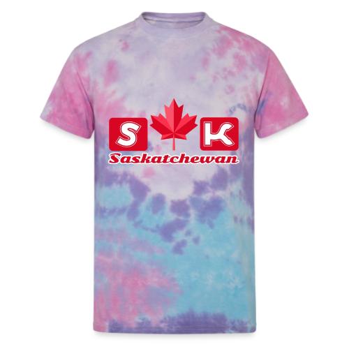 Saskatchewan, province of Canada - Unisex Tie Dye T-Shirt