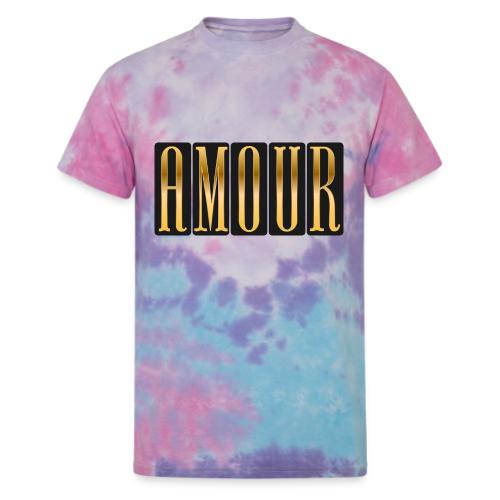 Golden Love - Unisex Tie Dye T-Shirt