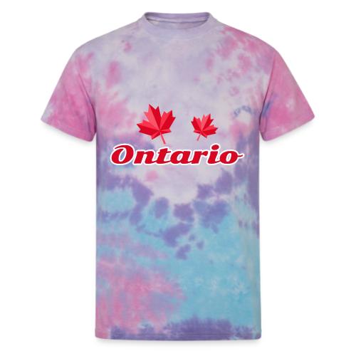 Ontario, province of Canada - Unisex Tie Dye T-Shirt