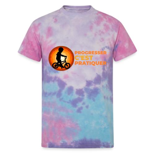 On the Move Towards Progress - Unisex Tie Dye T-Shirt