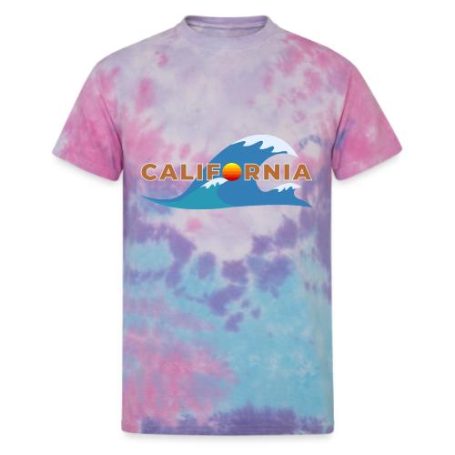 Blue Wave California - Unisex Tie Dye T-Shirt