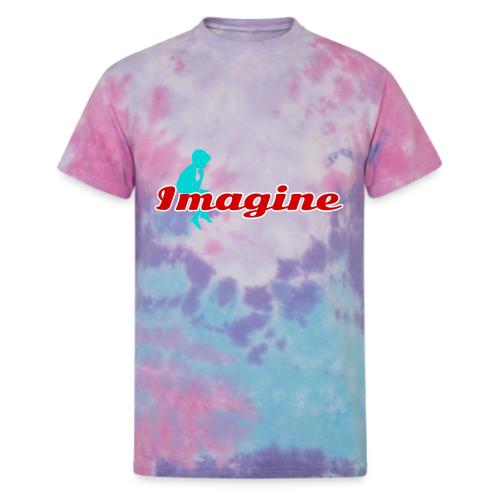 Imagine – Inspire Creativity & Dreams - Unisex Tie Dye T-Shirt