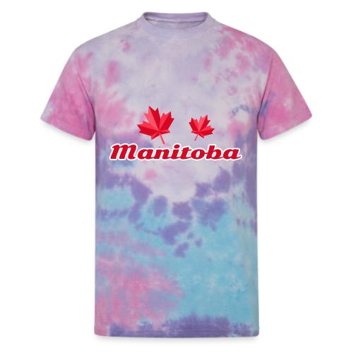 Manitoba, province of Canada - Unisex Tie Dye T-Shirt