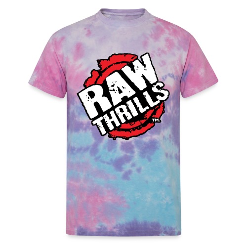 Raw Thrills - Unisex Tie Dye T-Shirt
