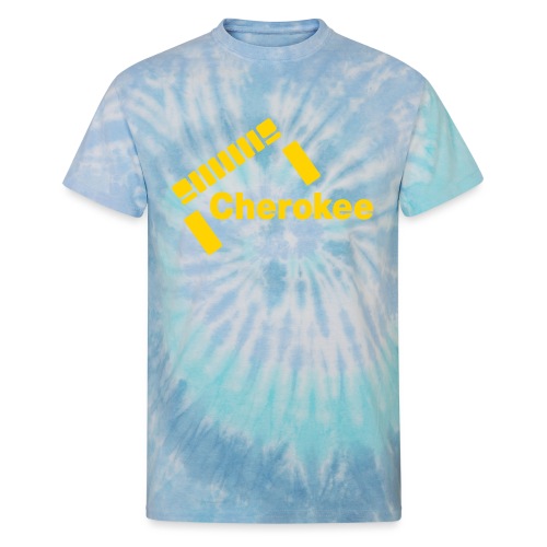 Slanted Cherokee - Unisex Tie Dye T-Shirt